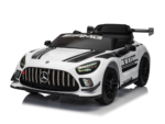 Mercedes-Benz Gt3 Amg 12 Volt Electric Children's Car With Rubber Tires, Leather Seat And More!