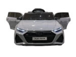 Audi Rs6, 12 Volt Electric Children's Car With Rubber Tires, Leather Seat And More! - Image 3
