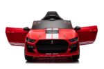 Ford Mustang Gt500, 12 Volt Electric Children's Car With Rubber Tires, Leather Seat And More! - Image 4