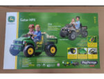 John Deere 12-Volt Electric Children's Tractor With Working Excavator Arm And Tipping Bucket. - Slika 11