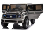 Mercedes Benz Eqg, 12 Volt Electric Children's Car With Rubber Tires, Leather Seat And More! - Slika 2