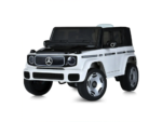 Mercedes Benz Eqg, 12 Volt Electric Children's Car With Rubber Tires, Leather Seat And More!