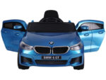 Bmw 6 Gt, Leather Seat, Rubber Tires, Children's Battery Car! - Image 2