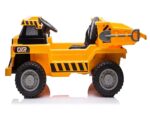 Work Vehicle With Box, 12 Volt Electric Children's Car, 4 Engines, Rubber Tires And Artificial Leather Seat! - Slika 2
