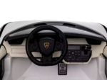 Lamborghini Sian, 24 Volt Electric Children's Car With Rubber Tires, Leather Seat And More - Slika 6