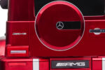 Mercedes G63, 12 Volt Lithium Kinder Accu Auto, Rubberen Banden, Leder Zitje En Meer! - Slika 11