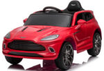 Aston Martin 12V Electric Kids Car With Rubber Tires, Leather Seat And More!