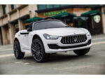 Maserati Ghibli, 12V Electric Children's Car, Rubber Tires, Leather Seat. - Slika 7