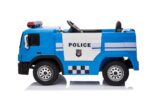 Police Truck 12V Electric Ride On Truck Blue - Slika 3