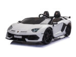 Lamborghini Aventador, 2-Seater 24 Volt Electric Children's Car With Rubber Tires, Leather Seat!