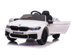 Bmw M5, Leather Seat, Rubber Tires, Children's Battery Car! - Slika 2