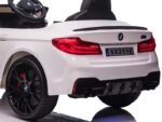 Bmw M5, Leather Seat, Rubber Tires, Children's Battery Car! - Slika 5